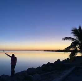 Amazing Ocean Sunset in Florida Keys